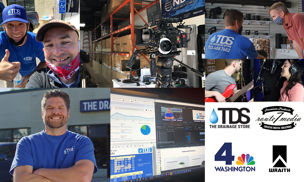 Client Success: The Drainage Store TV & Digital Campaign Goes Live on NBC4, May 3 in the DC market